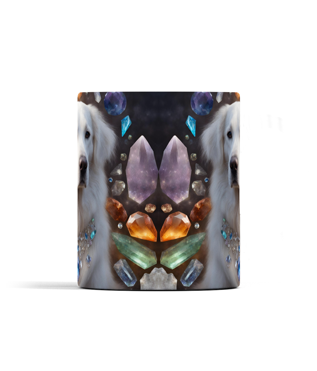 Year of the Dog and Gemstones Mug
