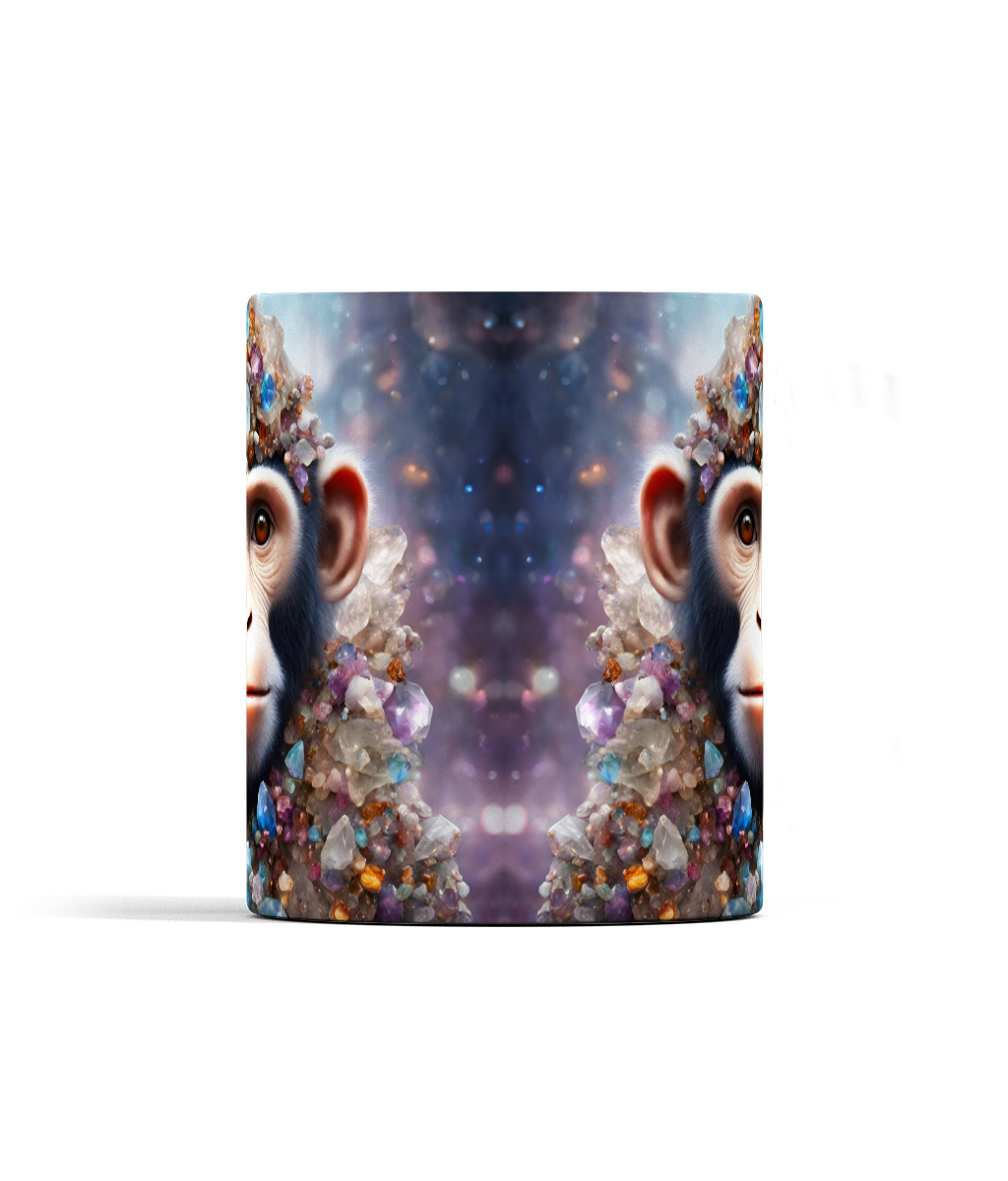 Year of the Monkey and Gemstones Mug