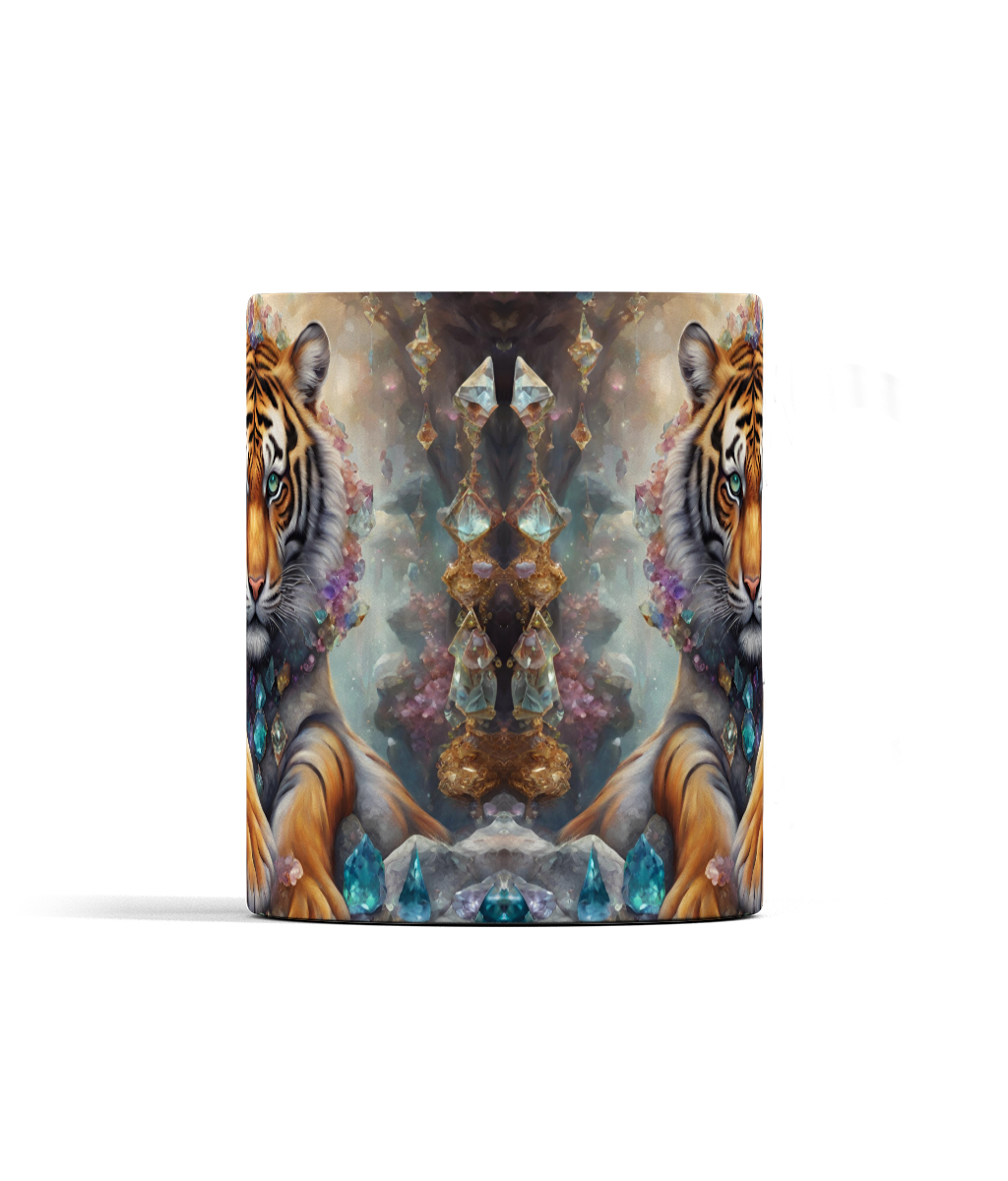 Year of the Tiger and Gemstones Mug