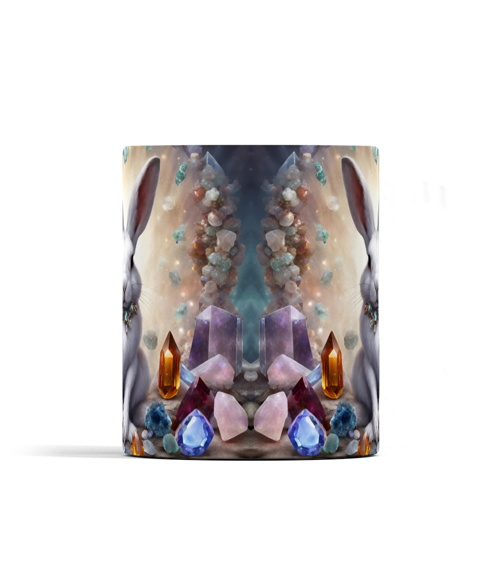 Year of the Hare and Gemstones Mug