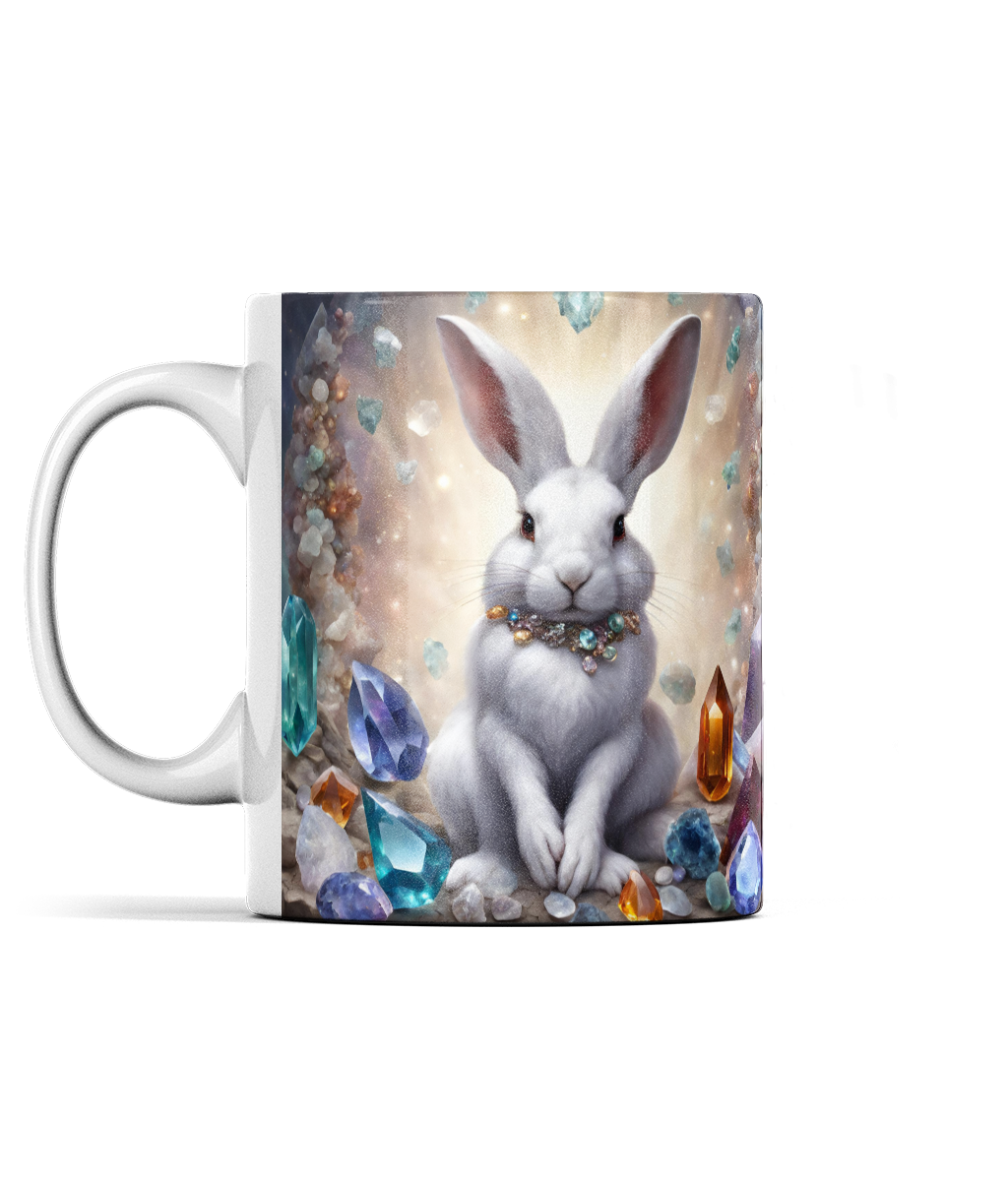 Year of the Hare and Gemstones Mug