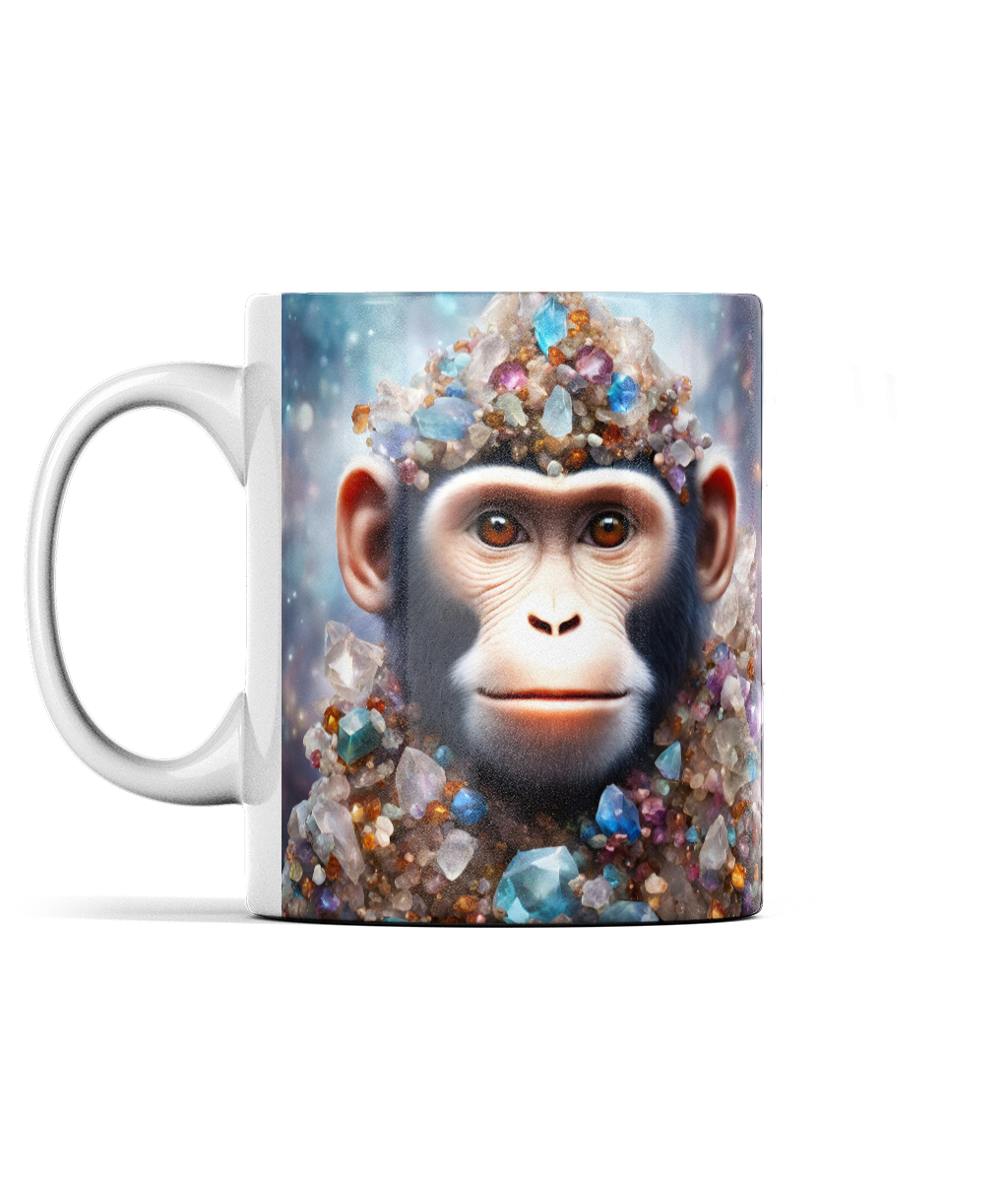 Year of the Monkey and Gemstones Mug