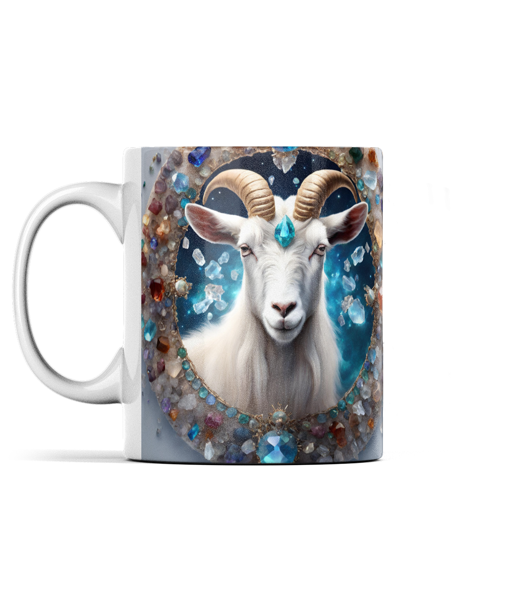 Year of the Goat and Gemstones Mug