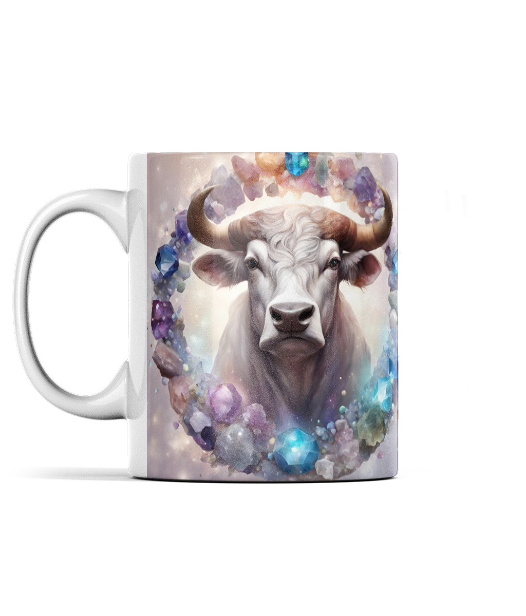 Taurus and Gemstones Mug