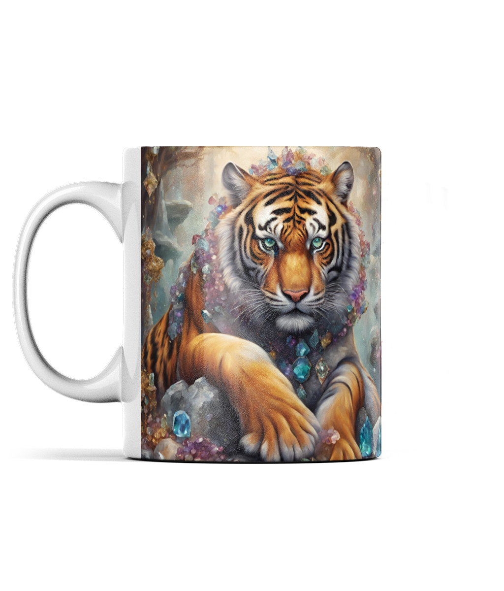 Year of the Tiger and Gemstones Mug
