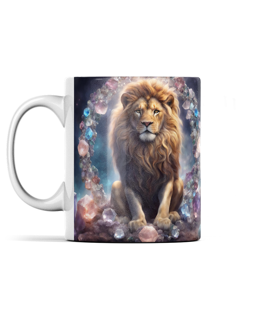Leo and Gemstones Mug