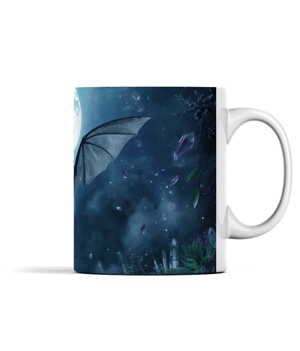 Witching Hour Moonlit Bat Mug