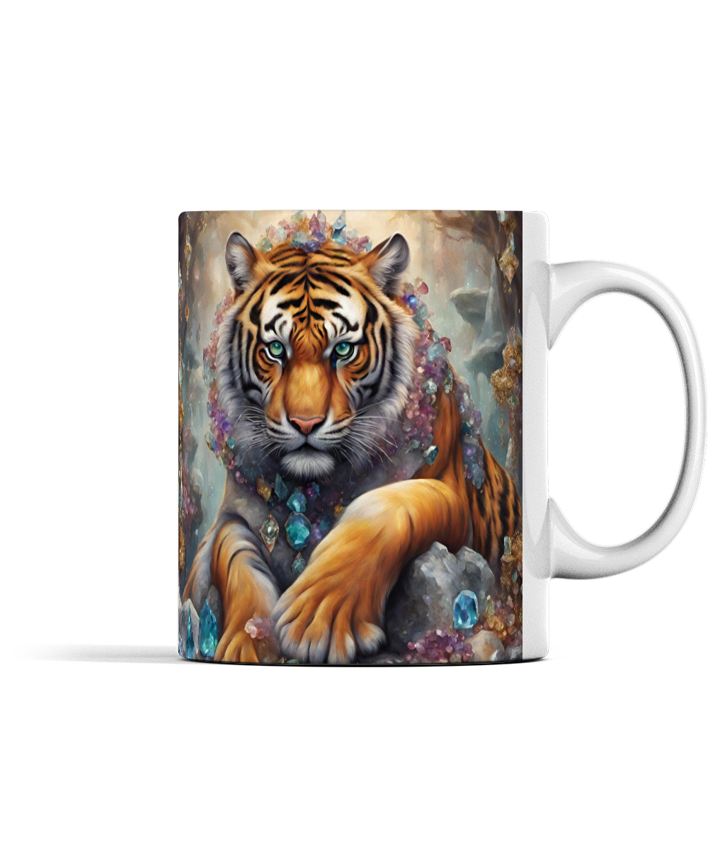 Year of the Tiger and Gemstones Mug