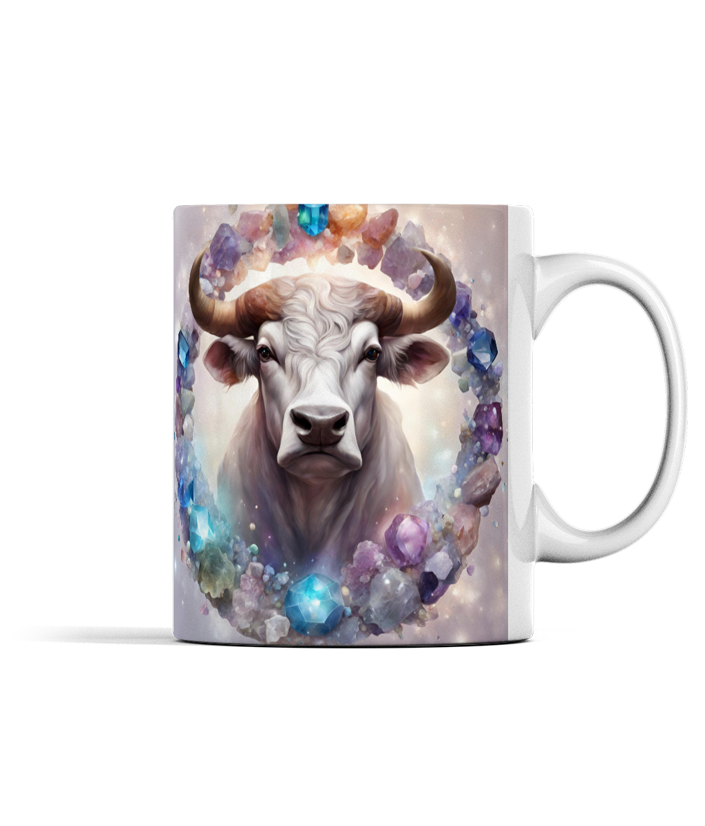Taurus and Gemstones Mug