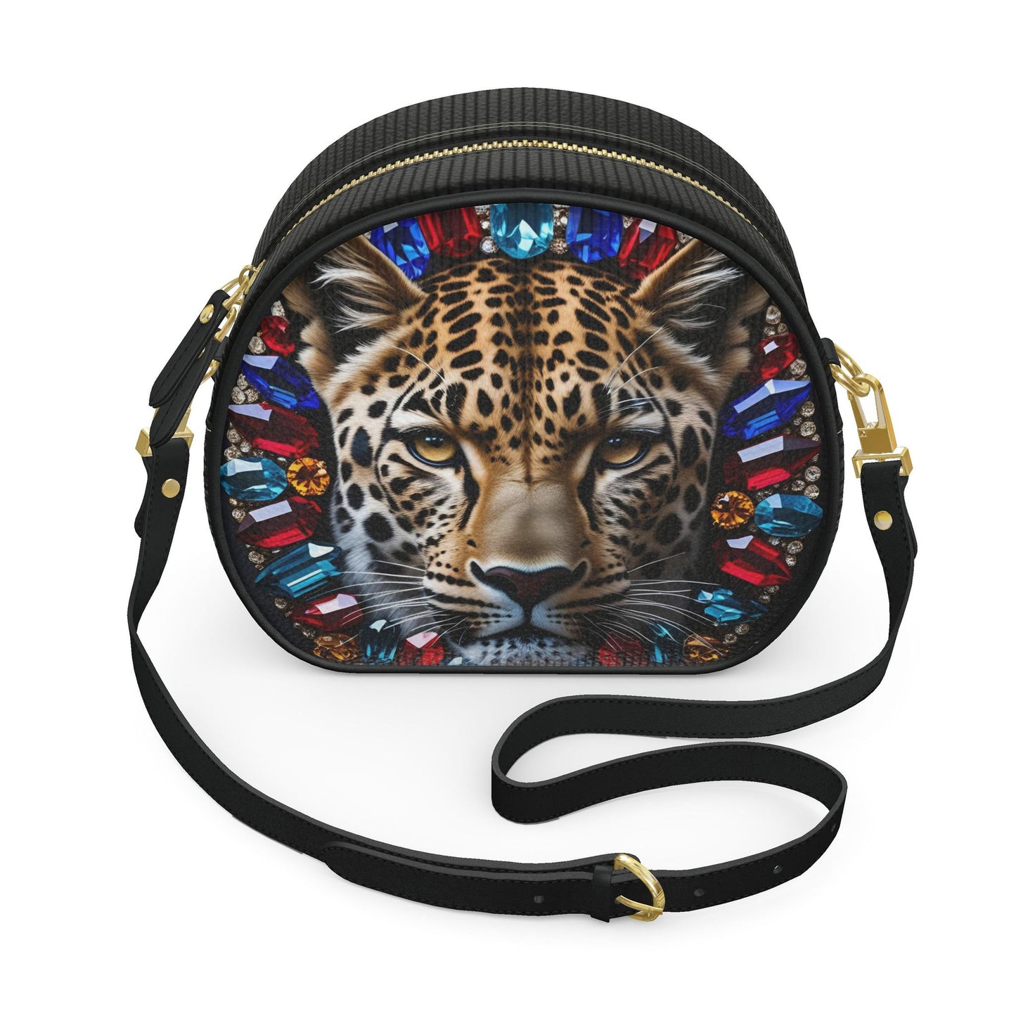 The Wild Cat Nappa Leather Crossbody Bag