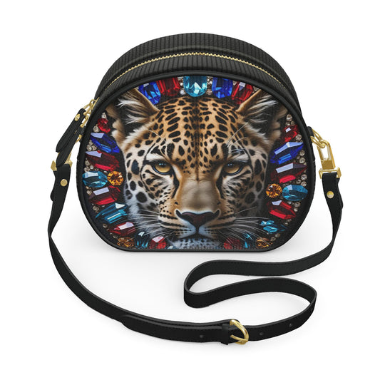 The Wild Cat Nappa Leather Crossbody Bag