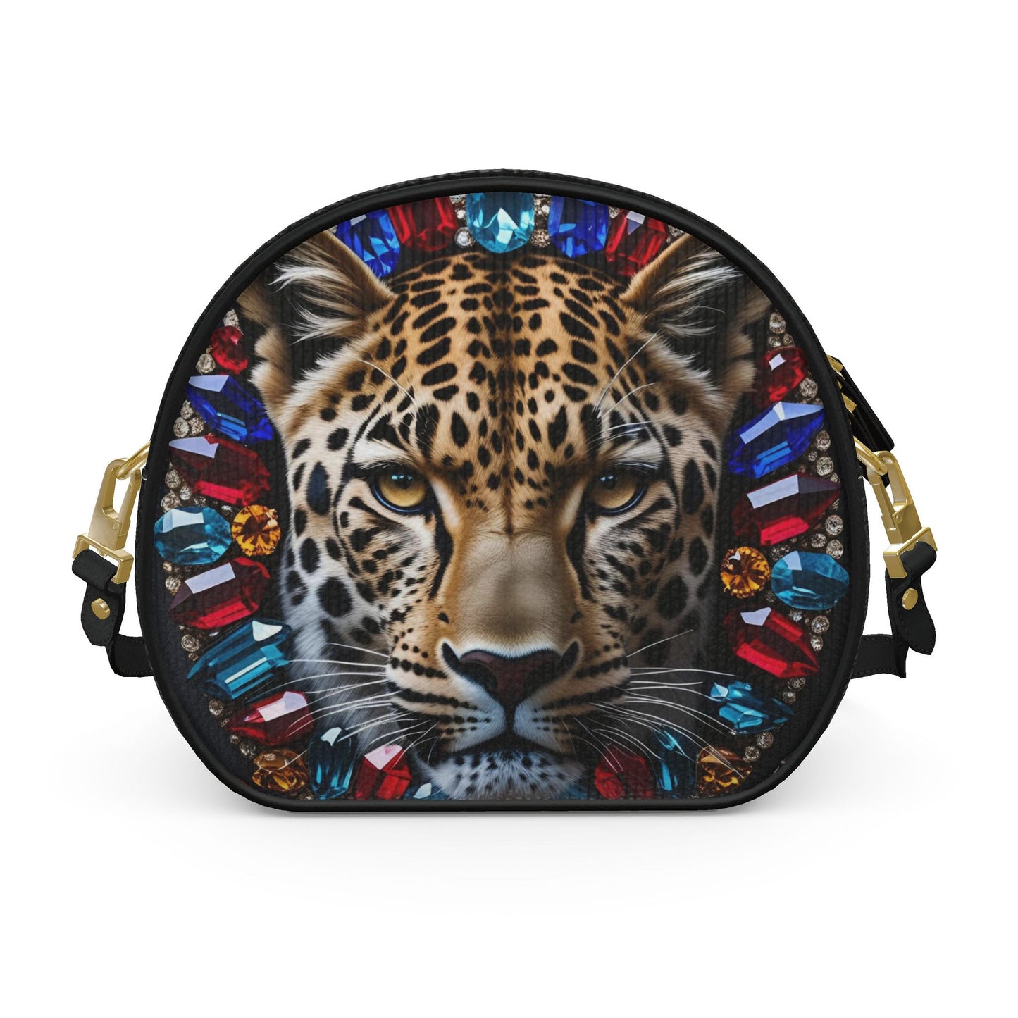 The Wild Cat Nappa Leather Crossbody Bag