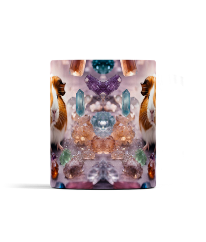 Guinea Pig and Gemstones Mug