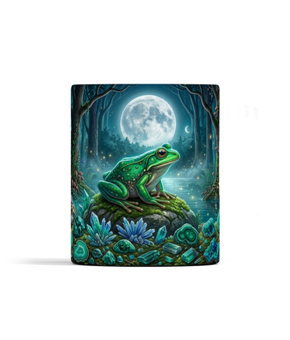 Witching Hour Emerald Frog Mug