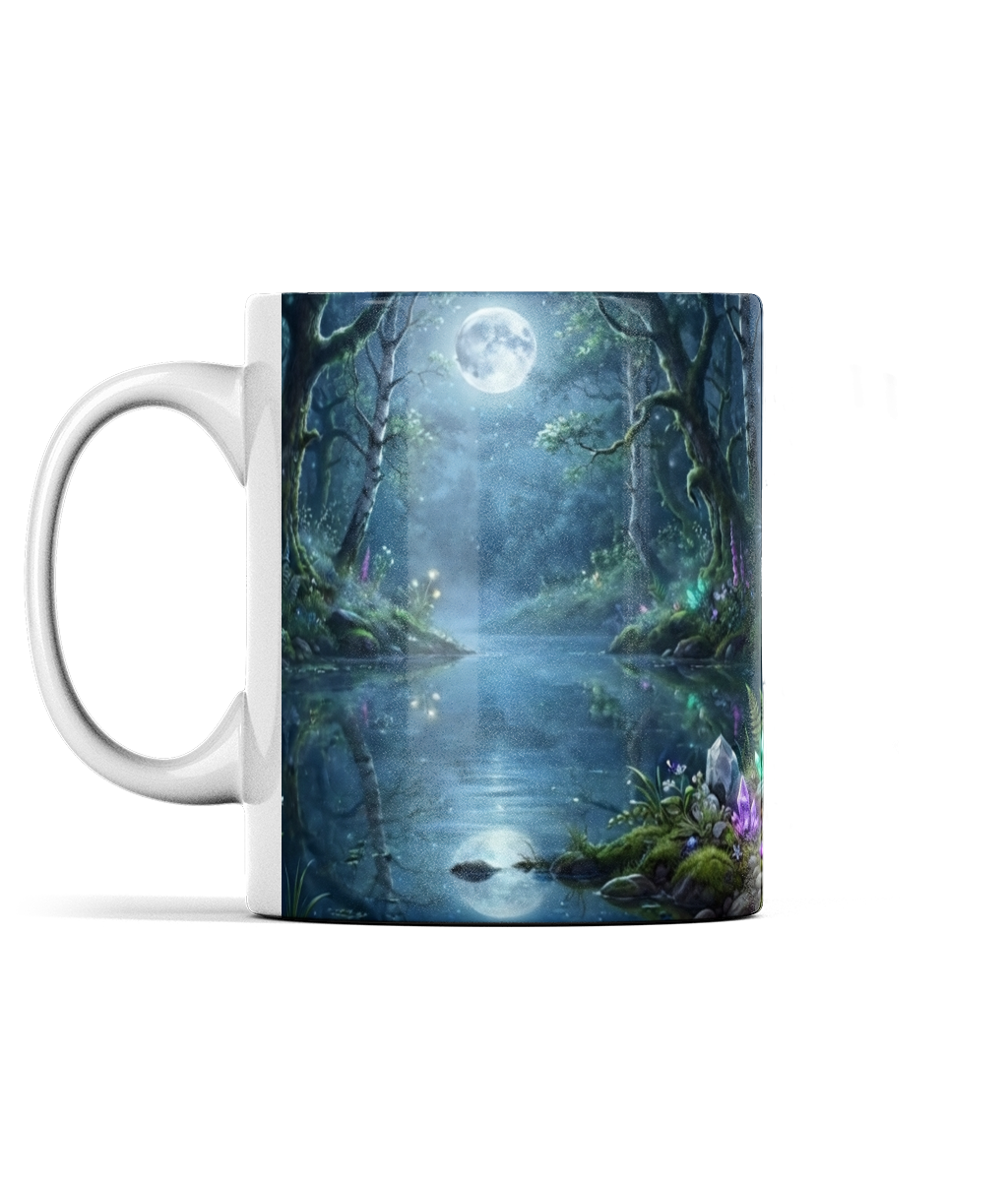 Witching Hour Hare by Moonlight Mug