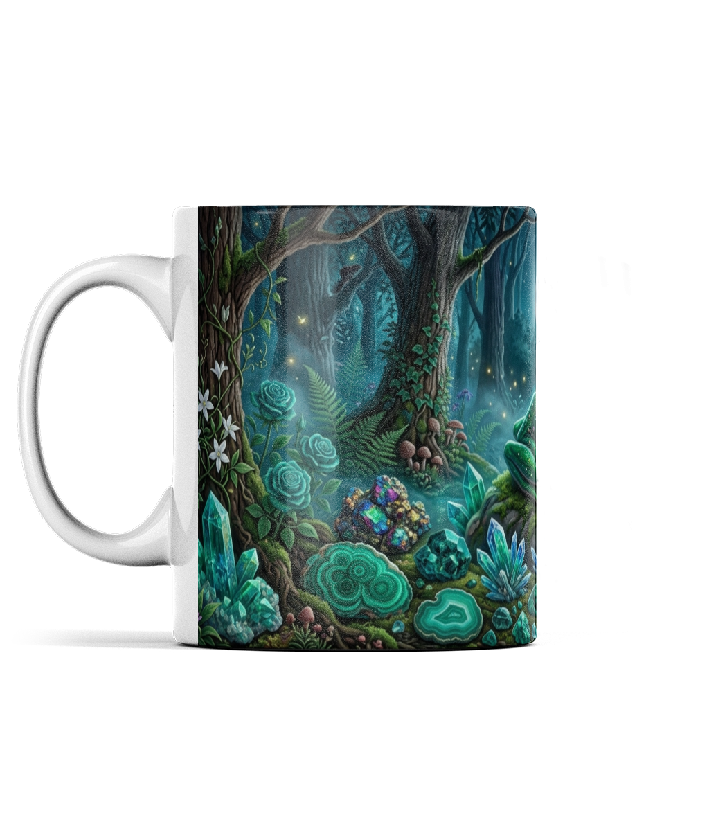 Witching Hour Emerald Frog Mug
