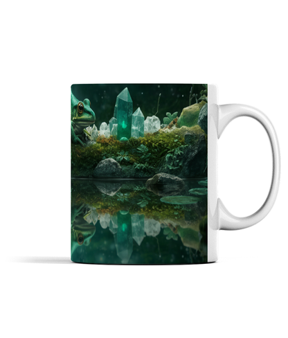 Witching Hour Emerald Frog Mug