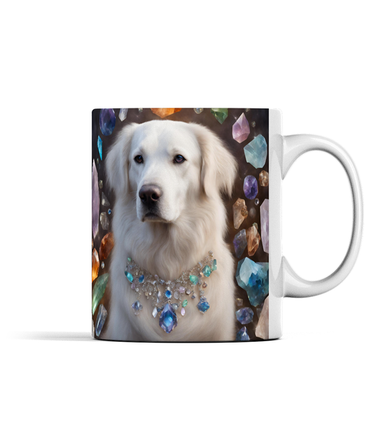 Year of the Dog and Gemstones Mug