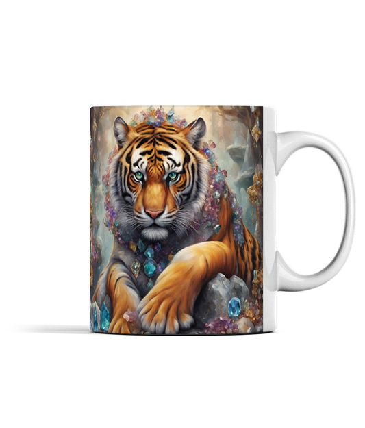 Year of the Tiger and Gemstones Mug