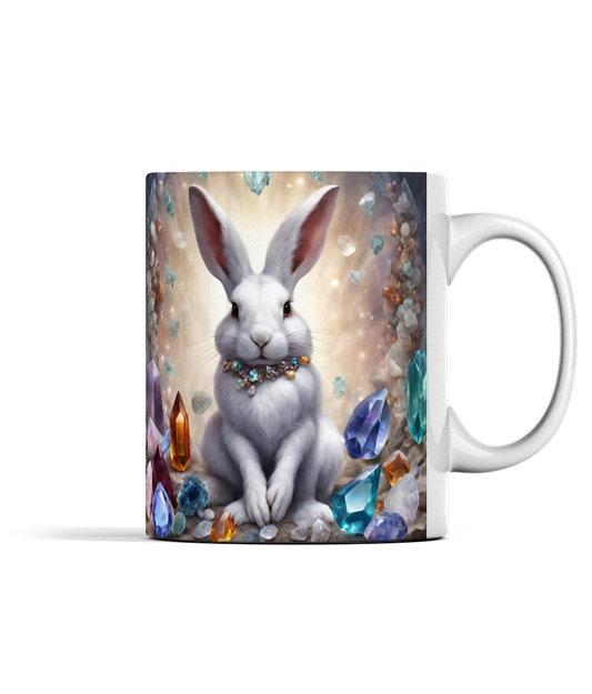 Year of the Hare and Gemstones Mug