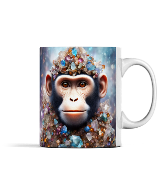 Year of the Monkey and Gemstones Mug