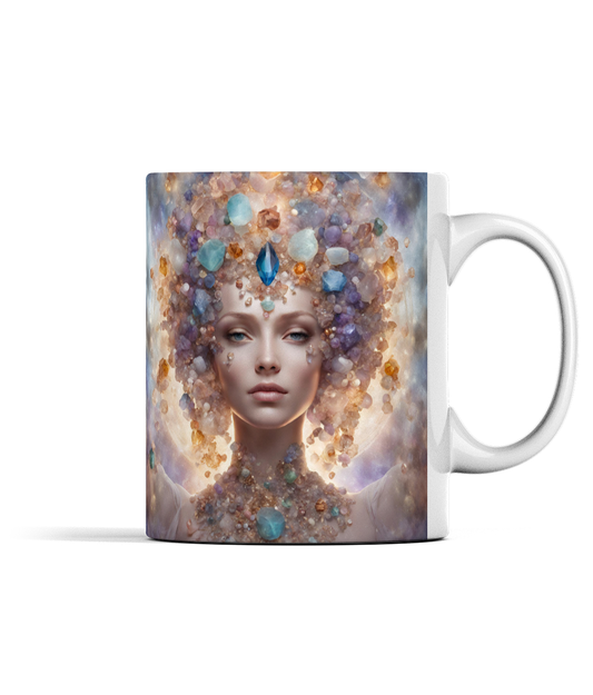 Virgo and Gemstones Mug