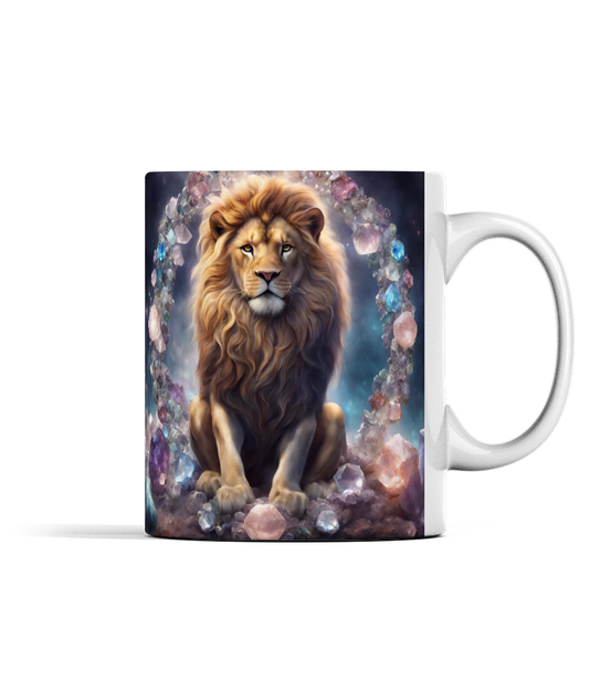Leo and Gemstones Mug
