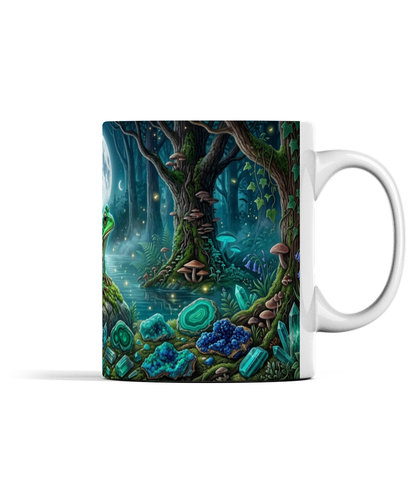Witching Hour Emerald Frog Mug