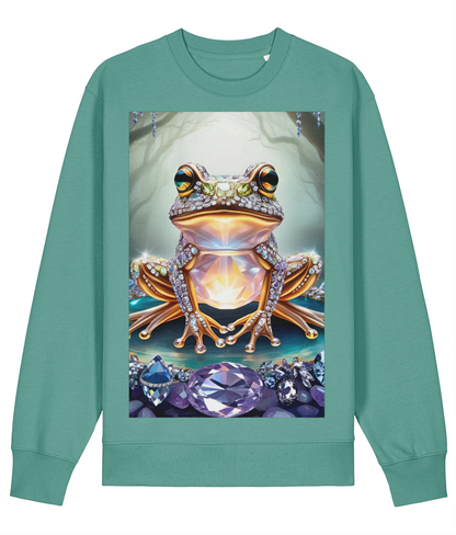 Crystal Frog Premium Organic Brushed Cotton Sweatshirt