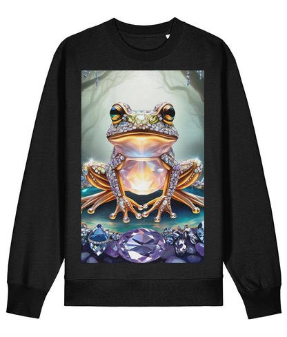 Crystal Frog Premium Organic Brushed Cotton Sweatshirt