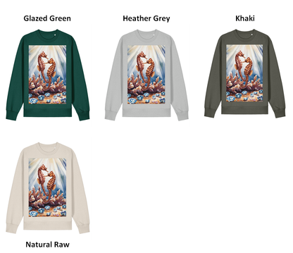 Crystal Seahorses Sweatshirt